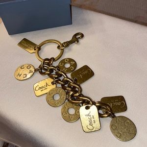Coach Keychain and Bag Clip / Keychain